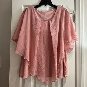 Chic Pink Women's Blouse by Sahara